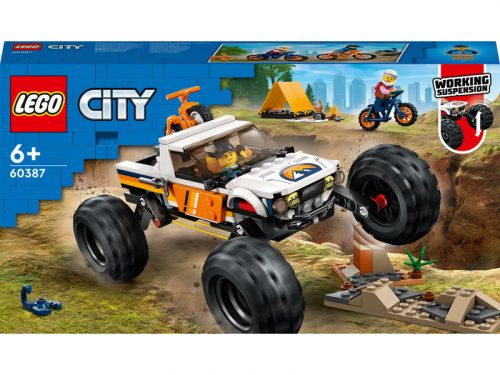 LEGO City 60387 4x4-es terepjáró kalandok