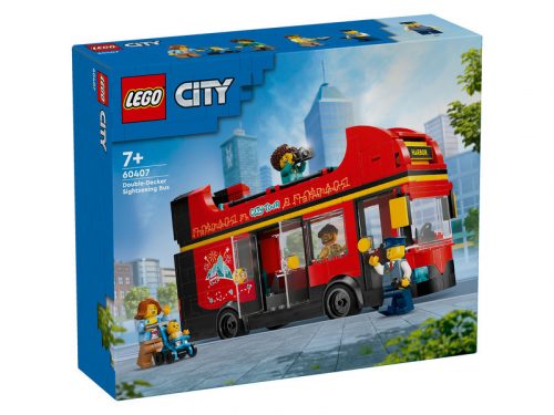 LEGO City 60407 Piros emeletes turistabusz