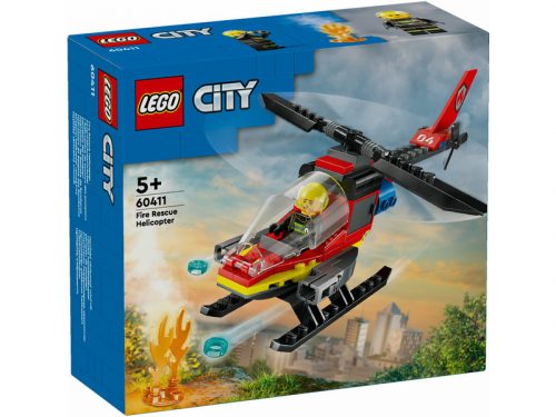 LEGO City Fire 60411 Tűzoltó mentőhelikopter