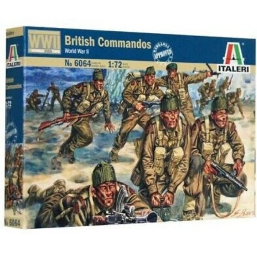 Italeri: II. világháborús brit kommandósok, 1:72 6064s