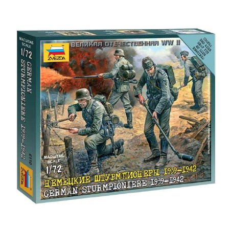 Zvezda German Sturmpioniere /1939-1942/ 1:72 (6110)