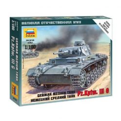 Zvezda German Tank Panzer III 1:100 (6119)