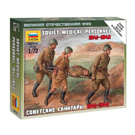 Zvezda Soviet Medical Personnel /1941-42/ 1:72 (6152)