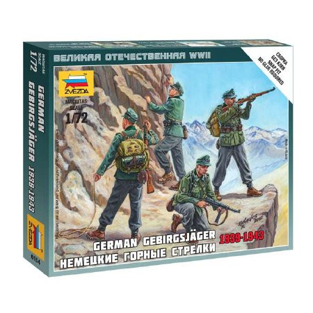 Zvezda German Gebirgsjager 1:72 (6154)