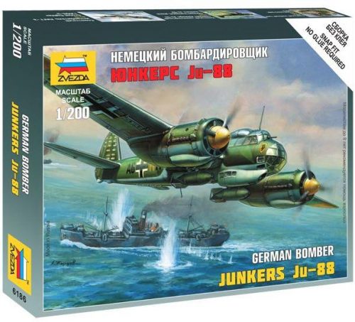 Zvezda Ju-88 A4 1:200 (6186)