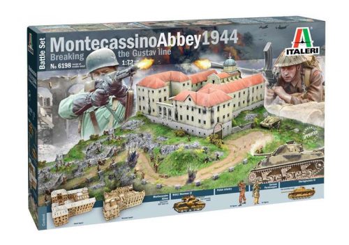 Italeri - Montecassino 1944 Gustavö Line Battle 1:72 (6198s)