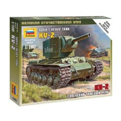 Zvezda Soviet Tank KV-2 1:100 (6202)