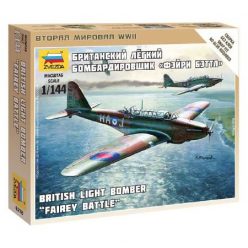   Zvezda British Light Bomber 'Fairey Battle' 1:144 (6218)