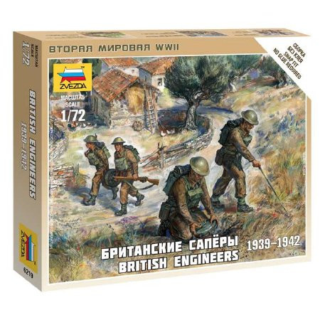 Zvezda British Engineers 1:72 (6219)