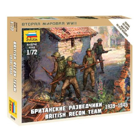 Zvezda British Recon Team 1:72 (6226)