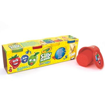 Crayola Silly Scents: Illatos gyurmakészlet dobozban - 4 db