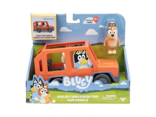 Bluey 4X4 autó Szimat figurával