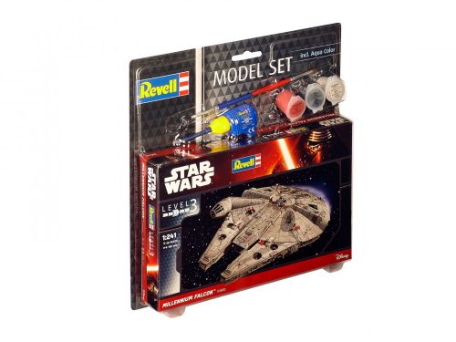 Revell Star Wars Millenium Falcon 1:241 makett készlet festékkel és kiegészítőkkel (63600)