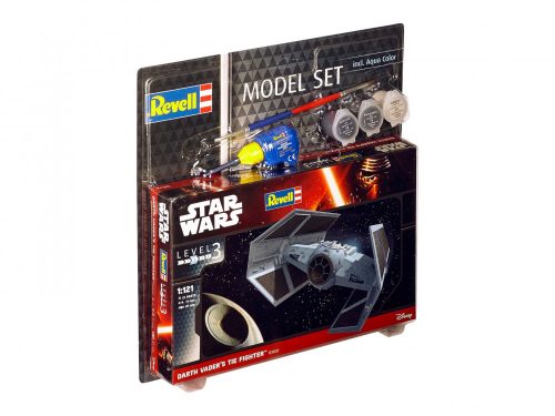 Revell Star Wars Darth Vader TIE Fighter 1:121 makett készlet festékkel és kiegészítőkkel (63602)