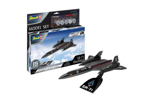 Revell SR-71 Blackbird 1:110 makett készlet festékkel, ragasztóval (63652 R)