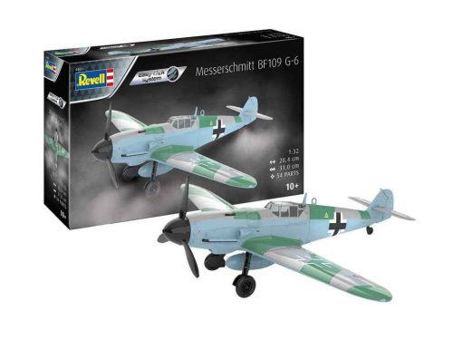 Revell Model Set Messerschmitt Bf109G-6 easy-click (63653)