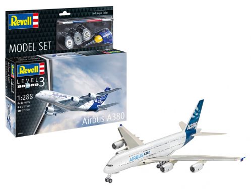 Revell Model Set Airbus A380 1:288 (63808)