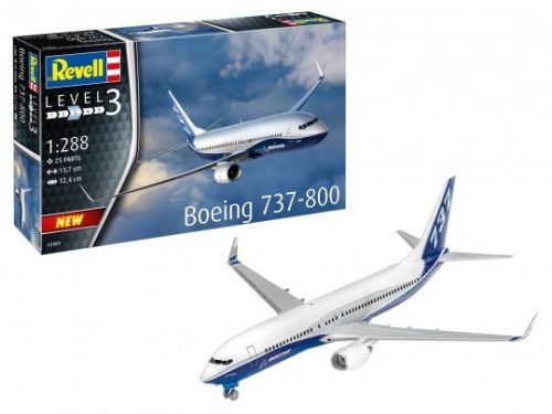 Revell Model Set Boeing 737-800 1:288 (63809)