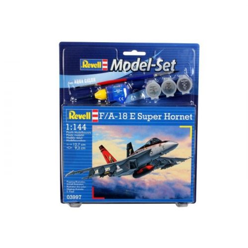 Revell F/A-18E Super Hornet 1:144 makett készlet festékkel és kiegészítőkkel (63997)