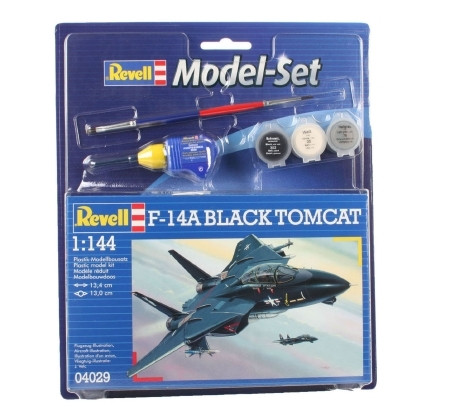 Revell F-14A Black Tomcat 1:144 makett készlet festékkel és kiegészítőkkel (64029)