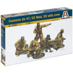 Italeri Cannone da 47/32 Mod 39 with Crew 1:35 (6490)