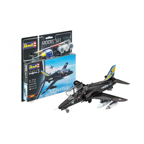 Revell BAE Hawk T.1 1:72 makett készlet festékkel és kiegészítőkkel (64970)