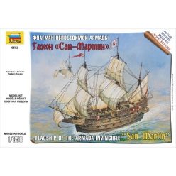 Zvezda Spanish ship San Martin 1:350 makett hajó (6502)