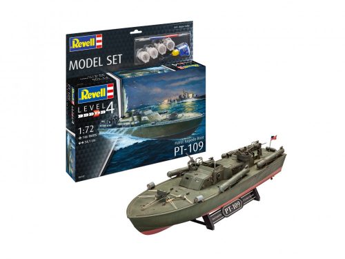 Revell Patrol Torpedo Boat PT-109 1:72 makett készlet festékkel és kiegészítőkkel (65147)