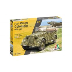   Italeri FIAT 508 CM Coloniale with crew 1:35 makett harcjármű (6550s)