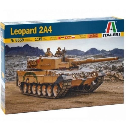 Italeri: Leopard 2A4 harckocsi makett, 1:35 6559s