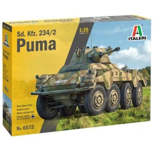 Italeri: Sd.Kfz 234/2 Puma páncélautó makett, 1:35 6572s