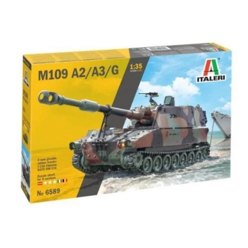 Italeri: M109 A1/A2/A3/G tank makett, 1:35 6589s