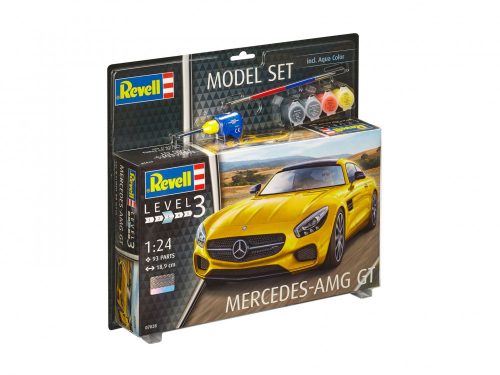 Revell Mercedes-AMG GT 1:24 makett készlet festékkel és kiegészítőkkel (67028)