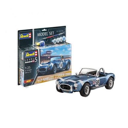 Revell AC Cobra 289 1:25 makett készlet festékkel és kiegészítőkkel (67669)