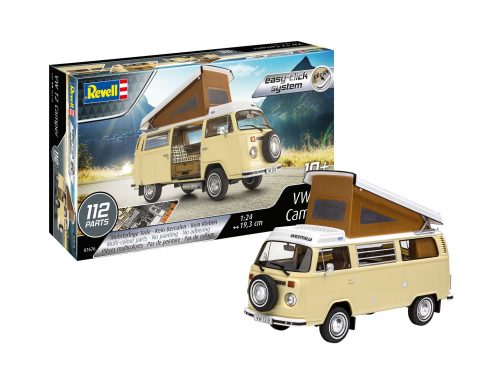 Revell Model Set VW T2 Camper (easy-click) 1:24 (67676)