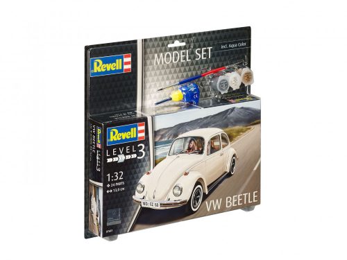 Revell VW Beetle 1:32 makett készlet festékkel és kiegészítőkkel (67681)