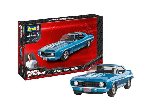 Revell Model Set Fast & Furious 1969 Chevy Camaro Yenko 1:25 (67694)