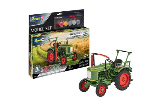 Revell Model Set Fendt F20 Dieselro- easy-click (67822)