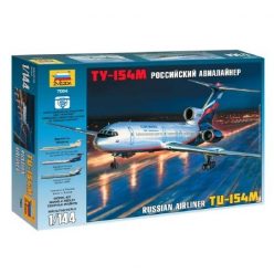   Zvezda Tupolev Tu-154M Russian Airliner 1:144 makett repülő (7004)