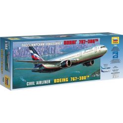 Zvezda Boeing 767-300 1:144 makett repülő (7005)