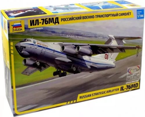 Zvezda IL-76 1:144 makett repülő (7011)