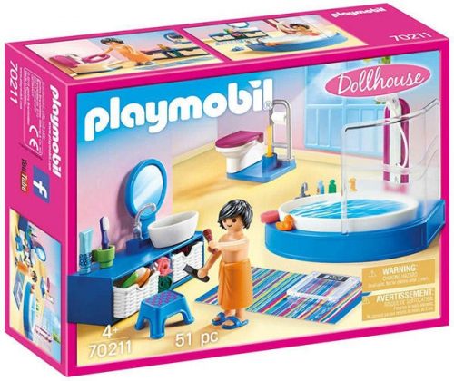 Playmobil Fürdőszoba káddal 70211