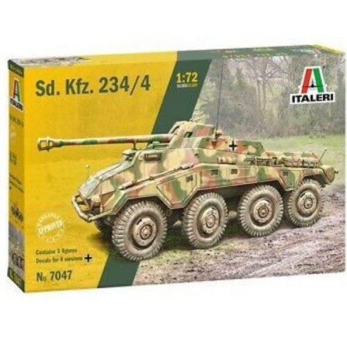 Italeri: Sd. Kfz. 234/4 katonai jármű makett, 1:72 7047s