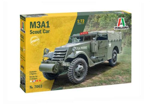 Italeri M3A1 Scout Car 1:72 makett jármű (7063s)