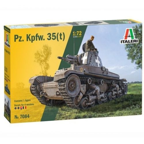 Italeri: Pz. Kpfw. 35(t) tank makett, 1:72 7084s