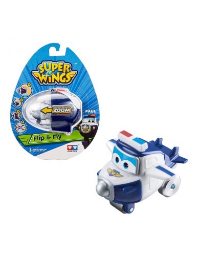 Super Wings szárnyalók Flip n'Fly Paul (710665)