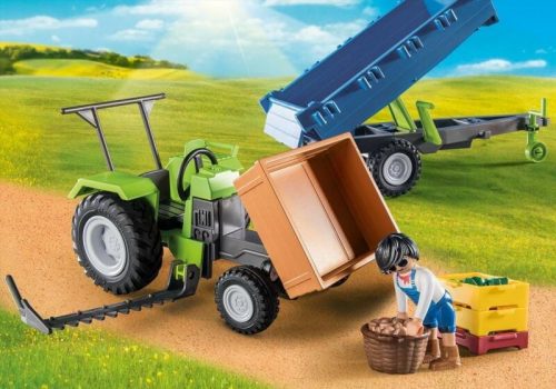 Playmobil Country Traktor utánfutóval játékszett (71249)