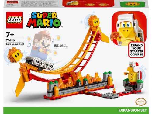 LEGO 71416 Super Mario Lávahullám-lovaglás kiegészítő szett