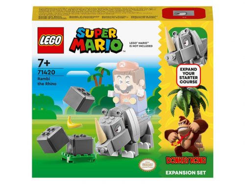 LEGO Super Mario 71420 Rambi az orrszarvú kieg.