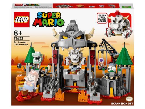 LEGO Super Mario 71423 Csata Dry Bowser kastélyában kiegészítő szett